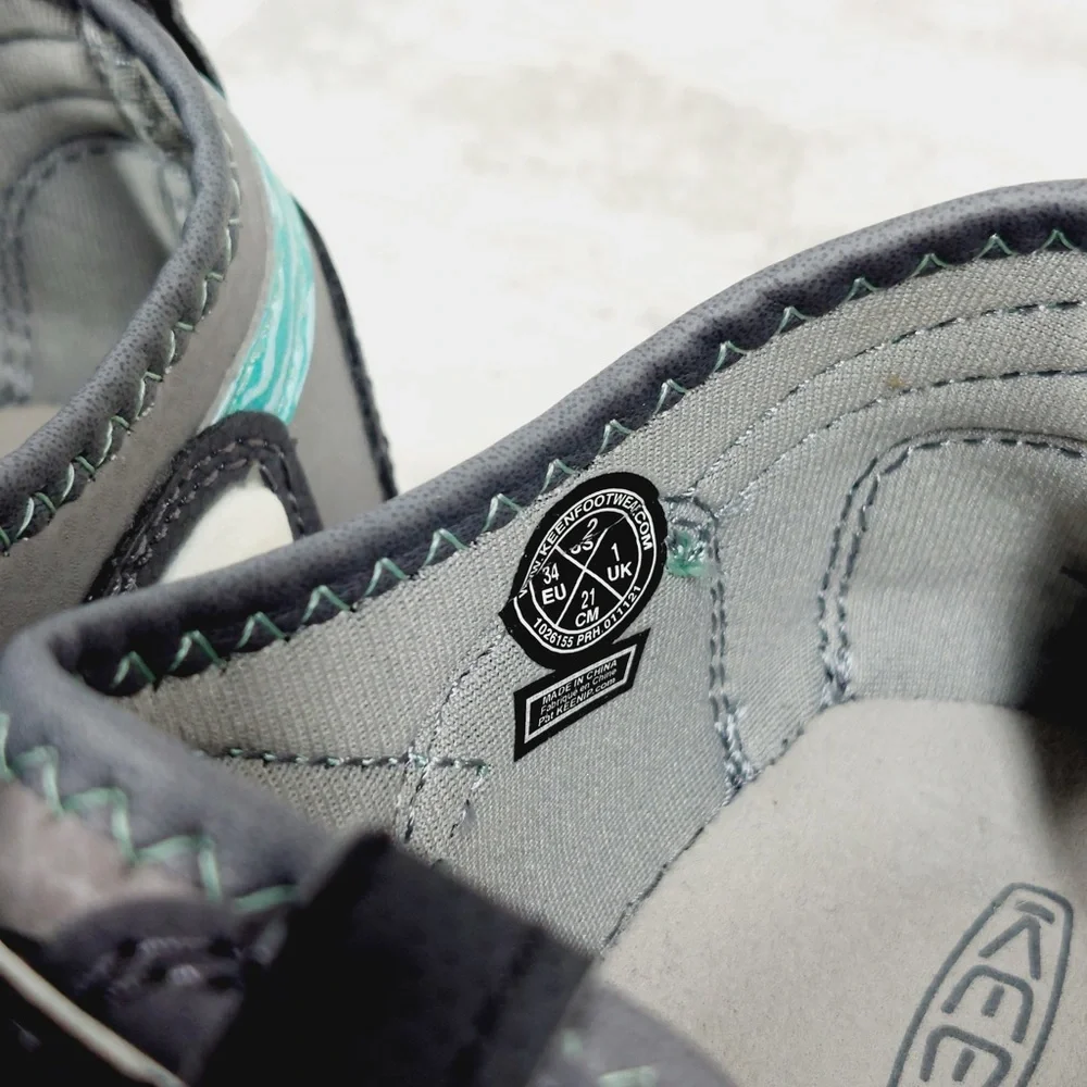 KEEN Kids' Blue Gray Sandal - Secure Water-Ready Shoe